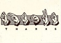 Thanks Sign Language