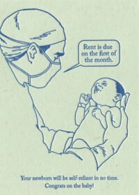 Rent is Due (Newborn)