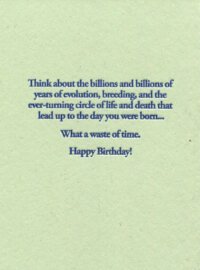 Waste of Time Birthday
