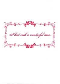 Such a Wonderful Time